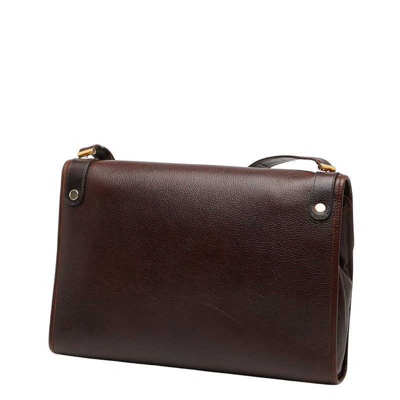 Dior CD Logo Leather Shoulder Bag