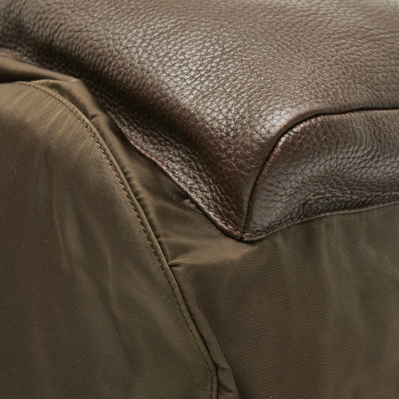 Prada Leather Nylon Backpack