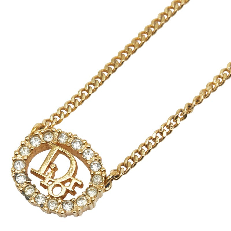 Dior Logo Round Necklace