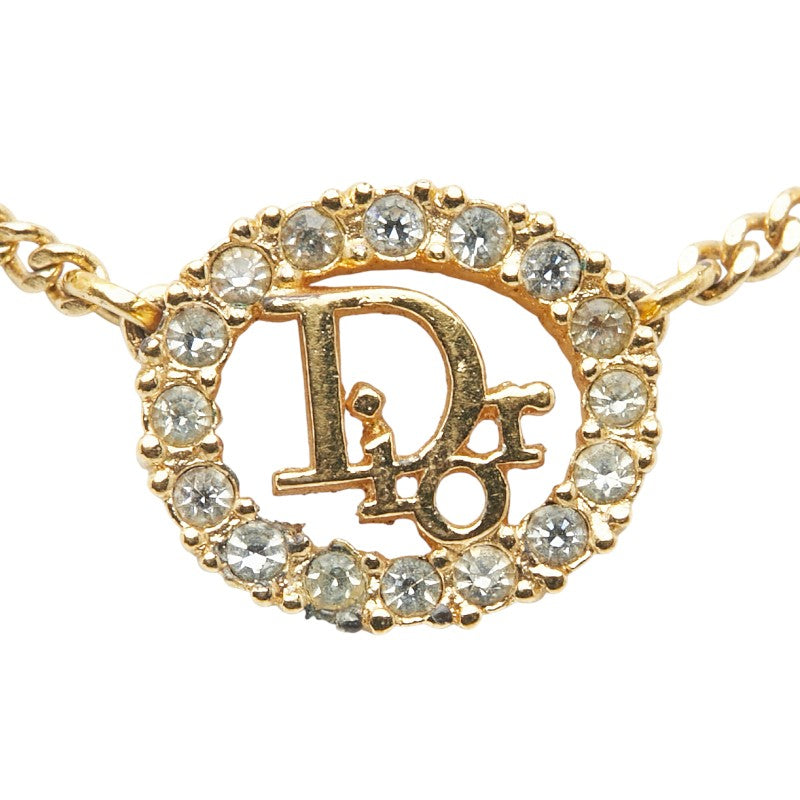 Dior Logo Round Necklace
