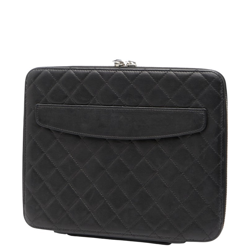 Chanel Coco Mark Leather iPad Case