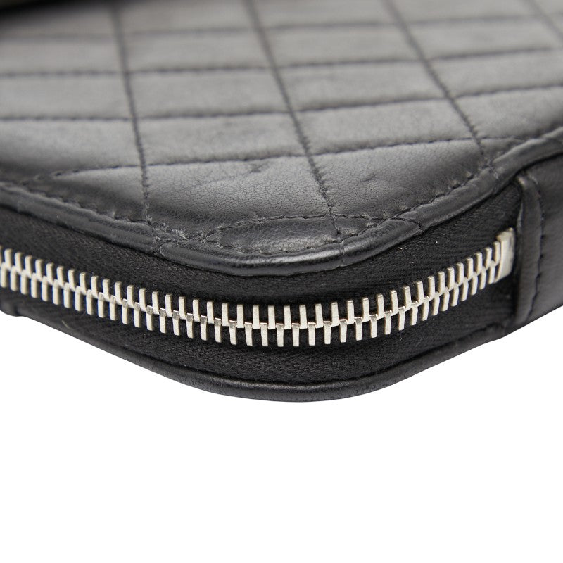Chanel Coco Mark Leather iPad Case