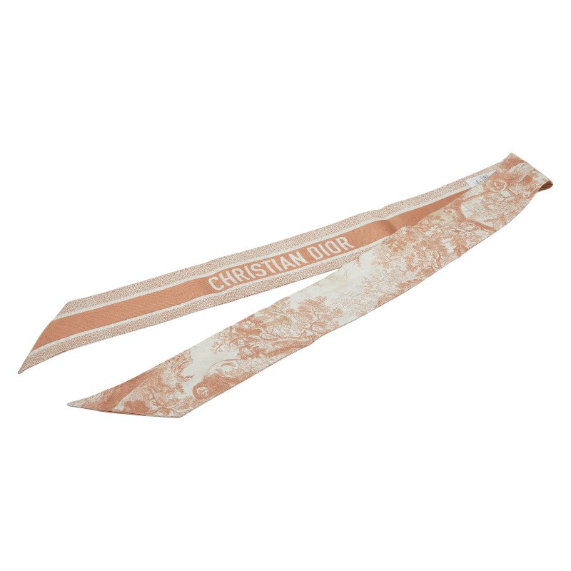Dior Mitzah Logo Silk Scarf