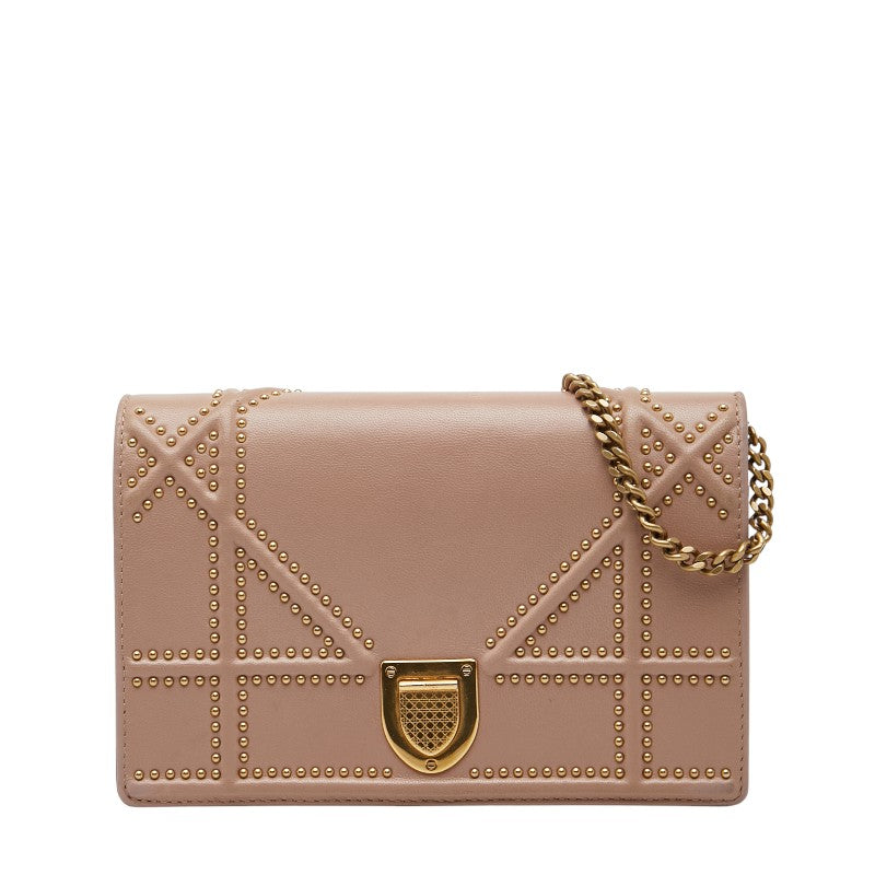Dior Diorama Leather Shoulder Bag