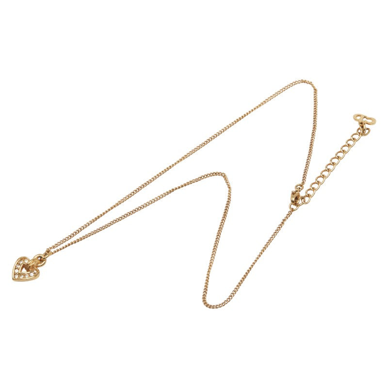 Dior Heart Rhinestone Necklace