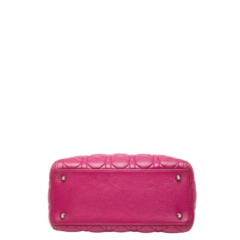 Dior Lady Dior Cannage Leather 2way Bag