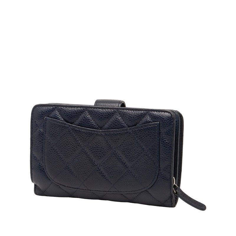 Chanel Matelasse Caviar Skin Wallet