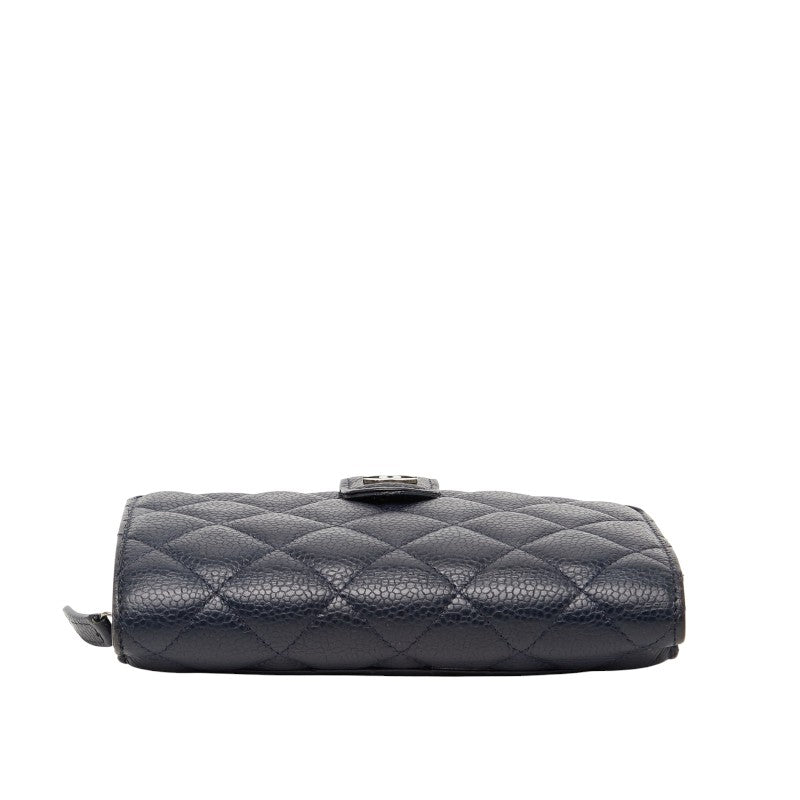 Chanel Matelasse Caviar Skin Wallet