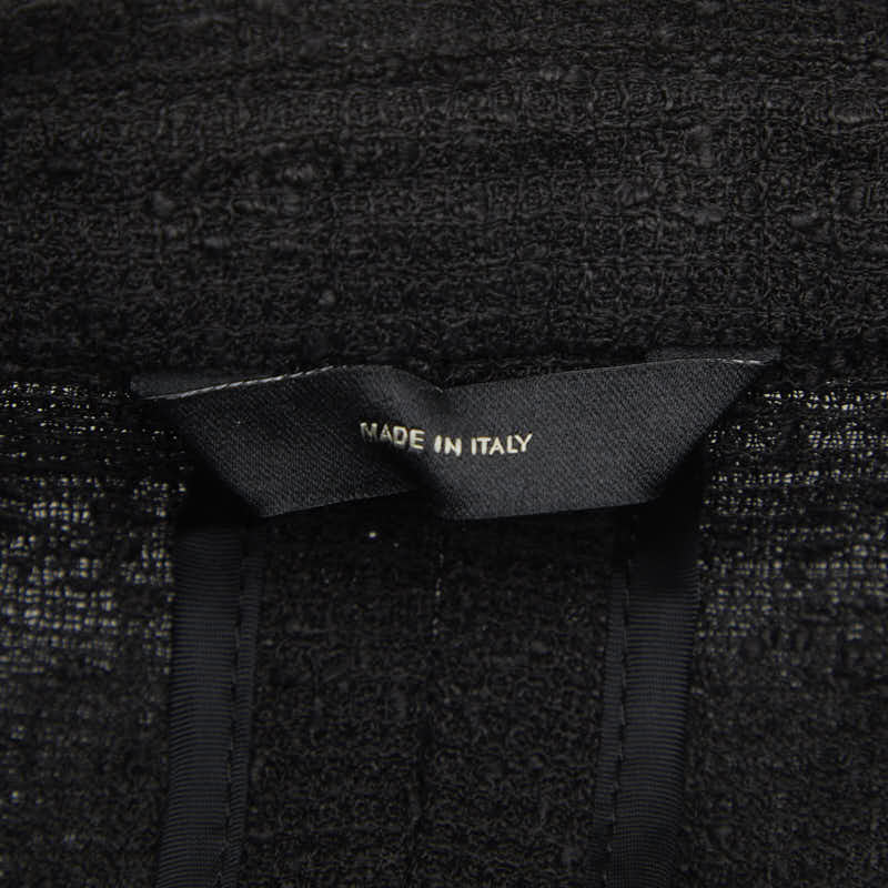 Fendi 2B Linen Cotton Tailored Jacket