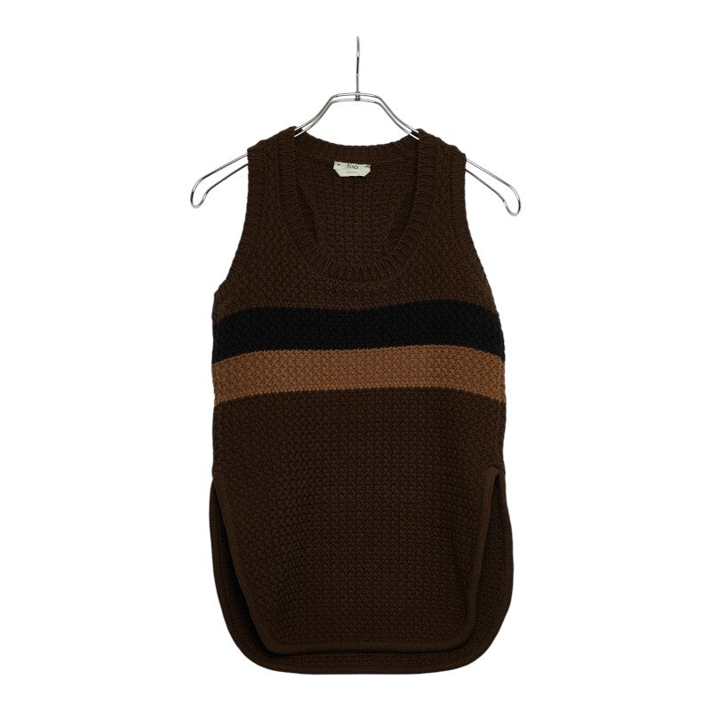 Fendi Cotton Nylon Knit Vest