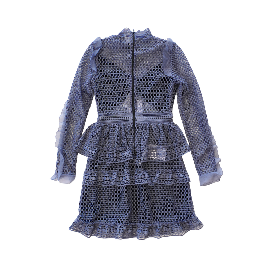 Self Portrait 'Dot Mesh' Dress - Women's 2