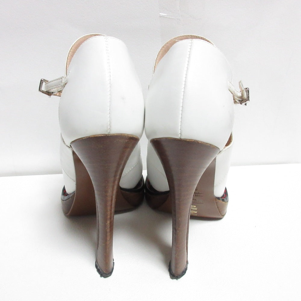 Fendi Leather 2way Sandals