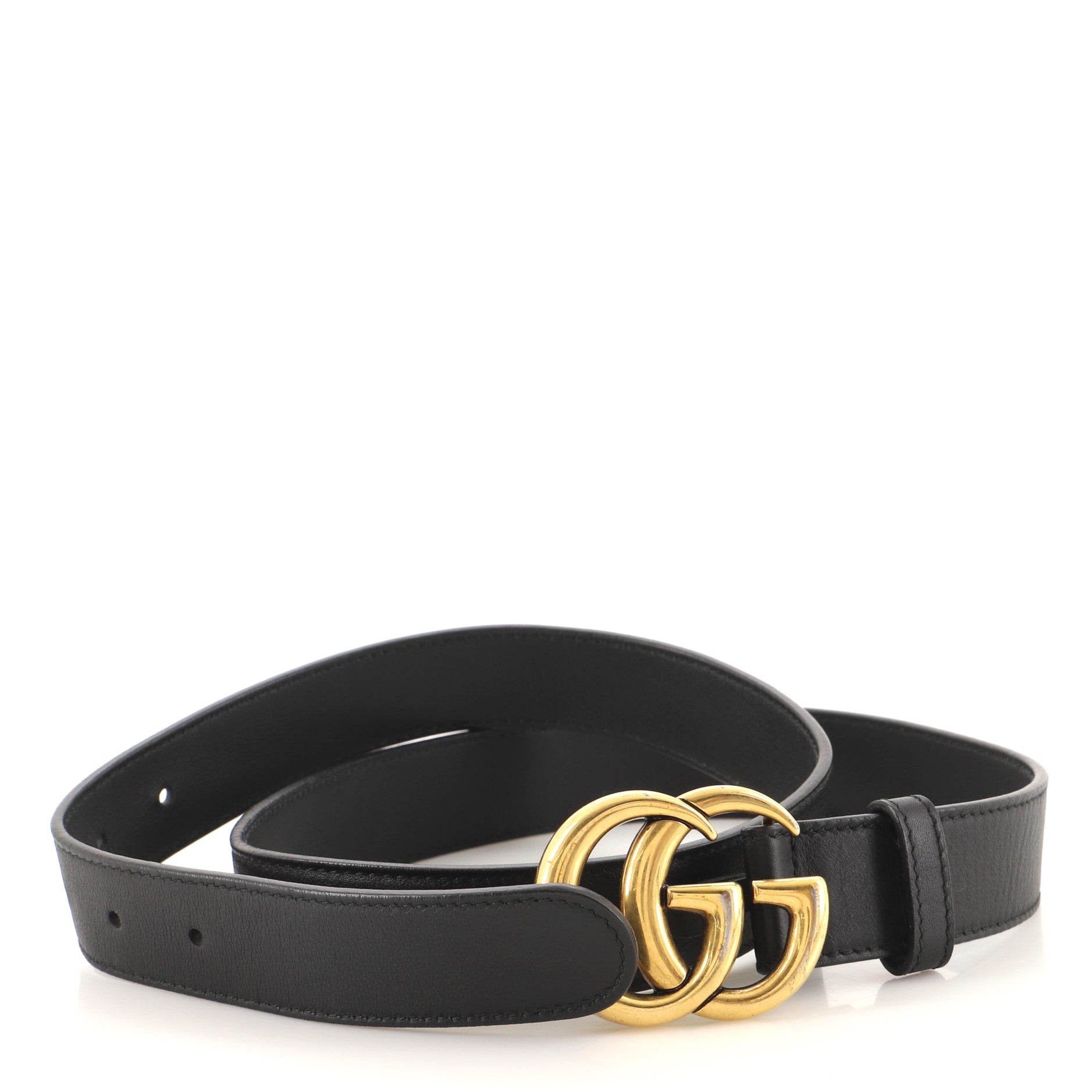 GG Marmont Belt Leather Medium 90
