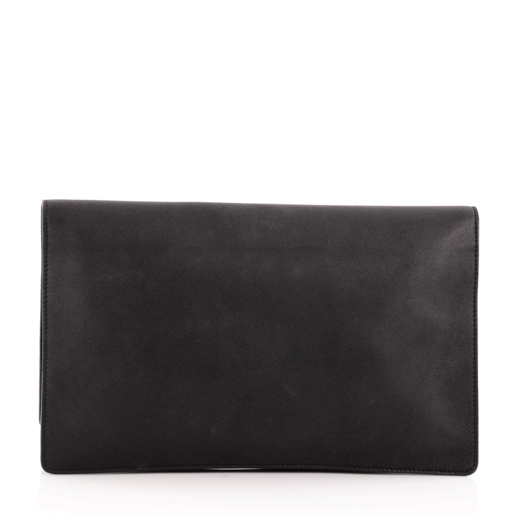 Tube Macro Clutch Leather