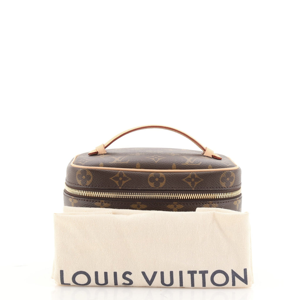 Nice Vanity Case Monogram Canvas Mini