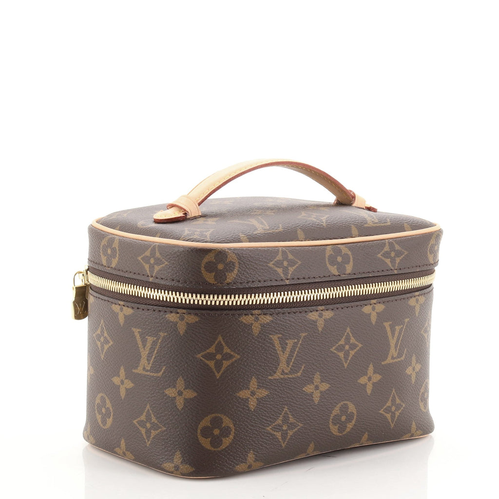 Nice Vanity Case Monogram Canvas Mini
