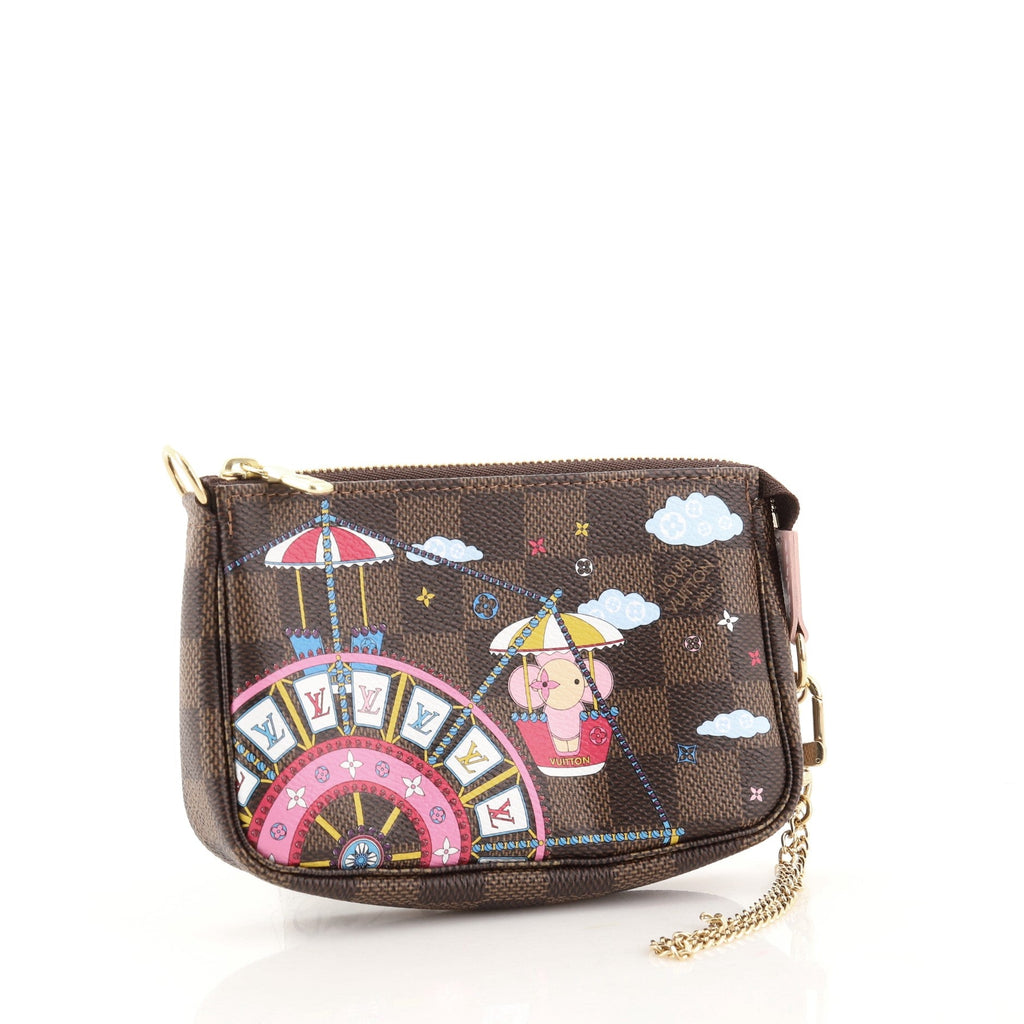 Pochette Accessoires Limited Edition Vivienne Xmas Damier Mini