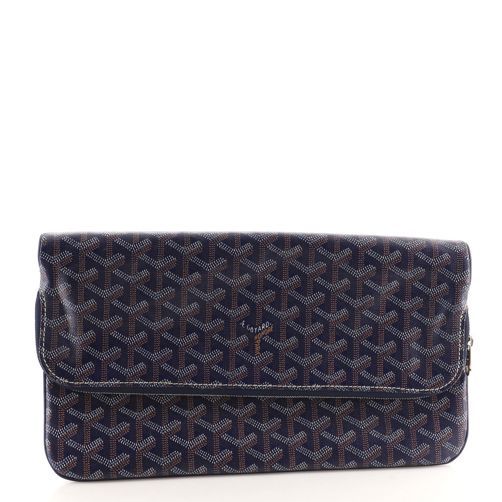 Saint Marie Clutch Coated Canvas