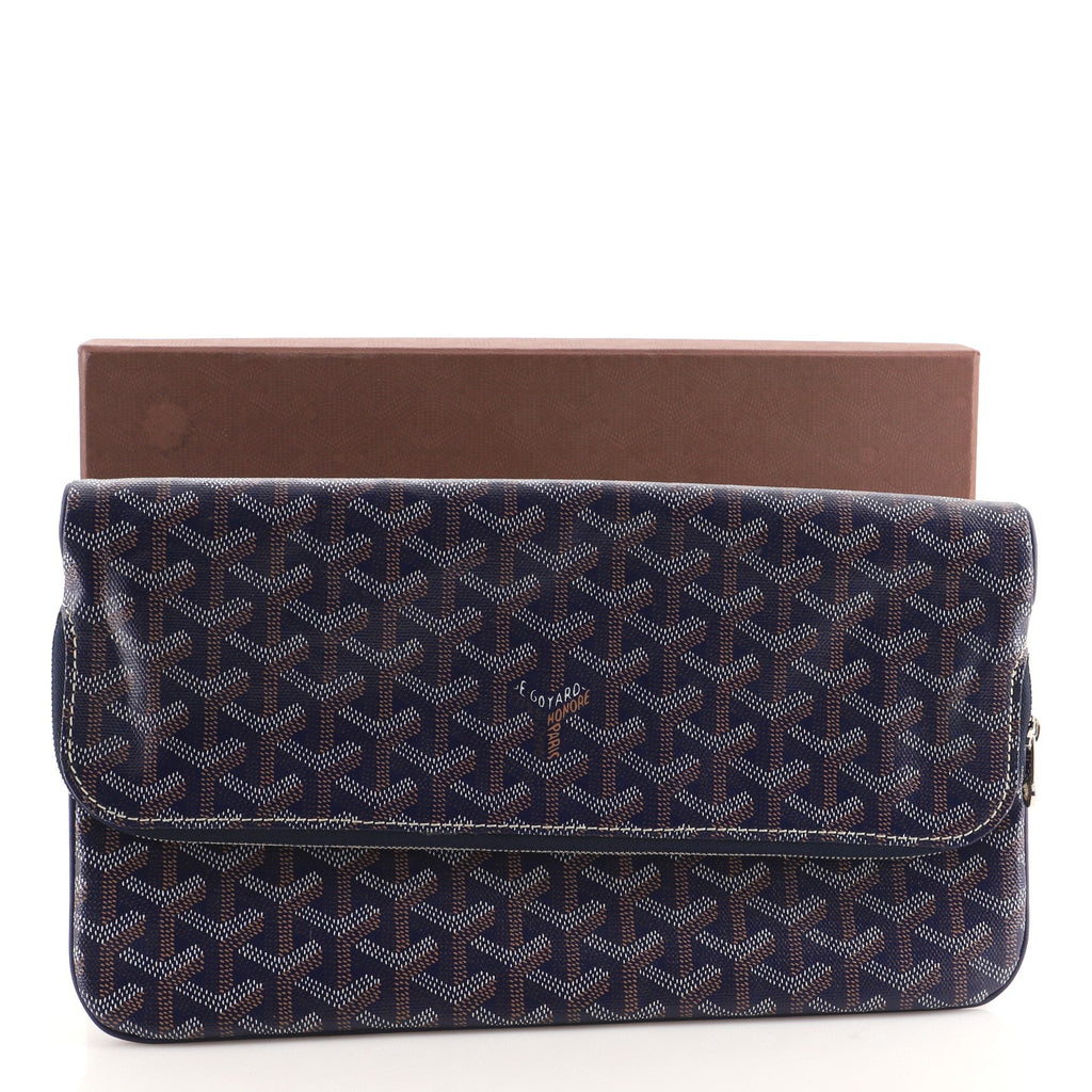 Saint Marie Clutch Coated Canvas