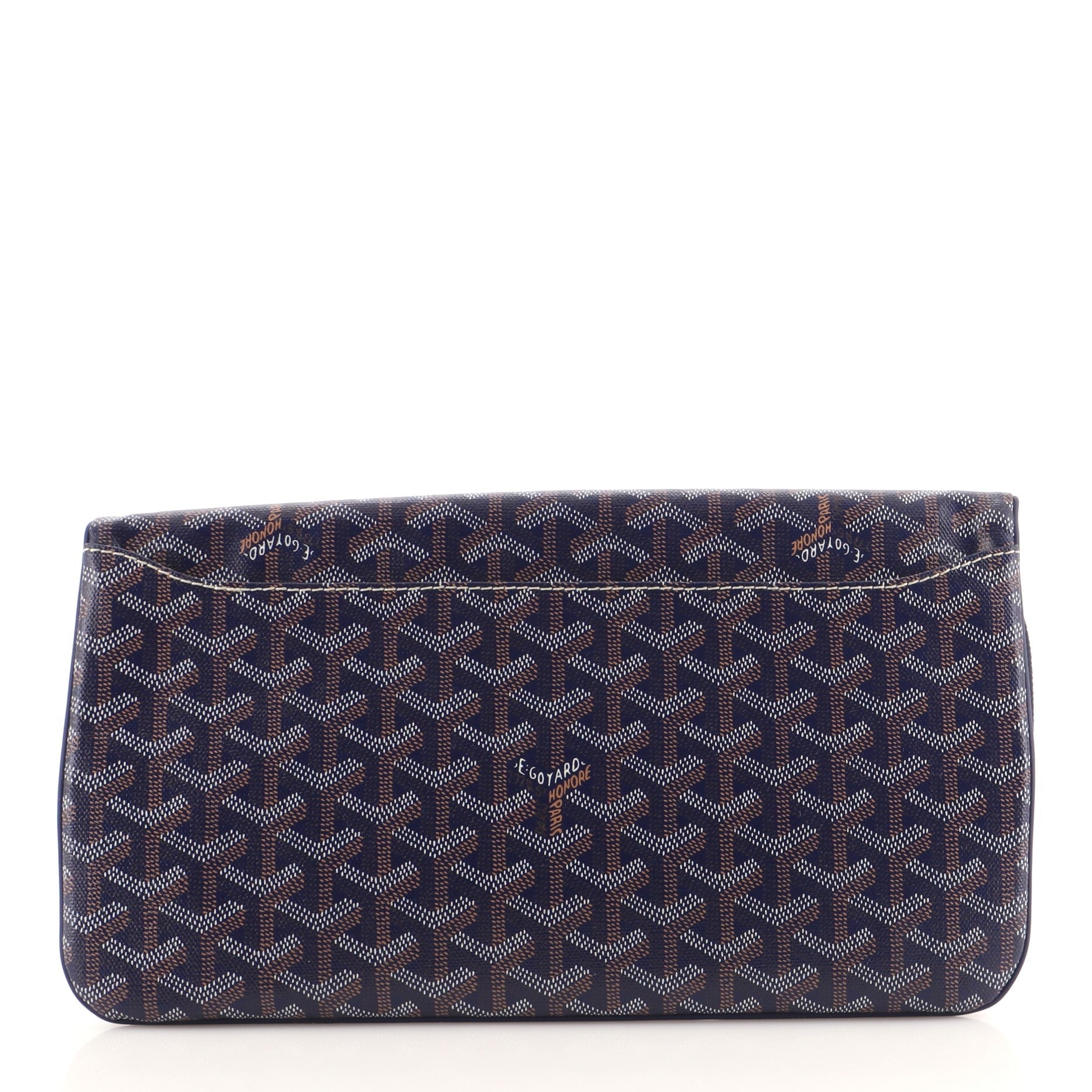 Saint Marie Clutch Coated Canvas