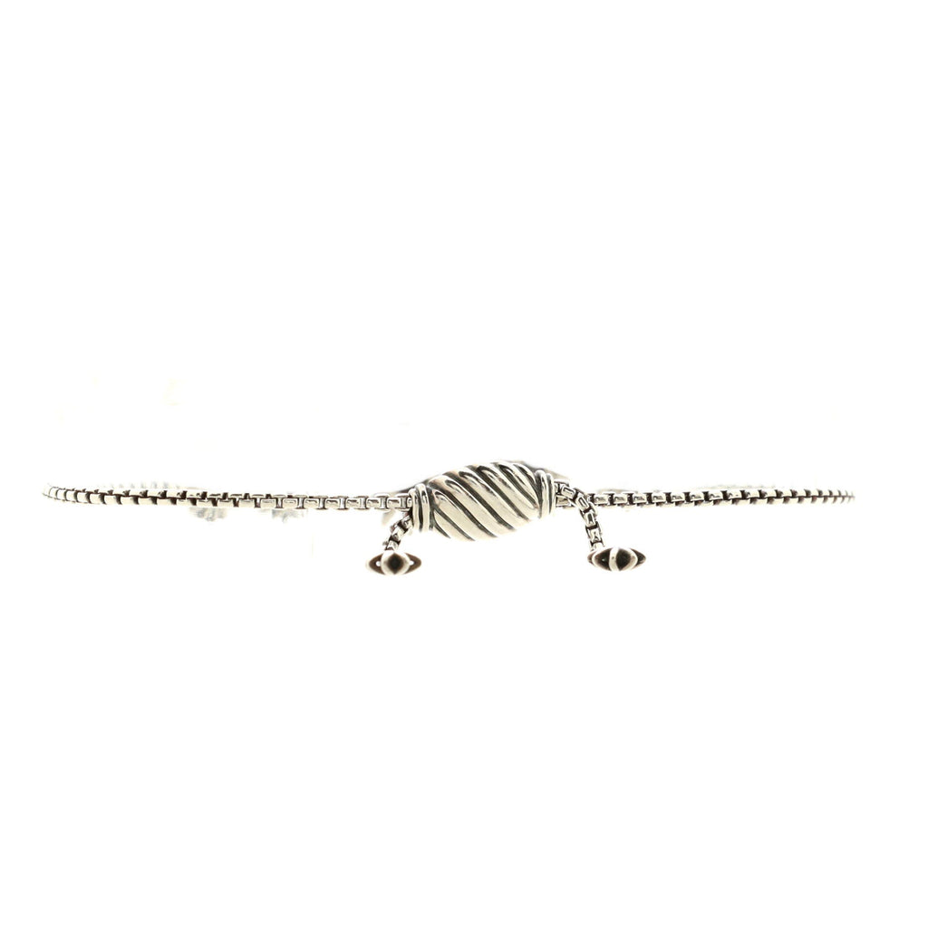 Starburst Five Station Bracelet Sterling Silver with Diamonds