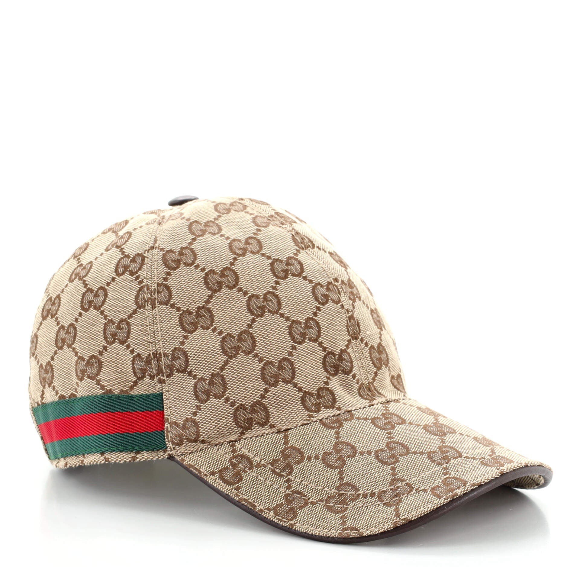Web Baseball Cap GG Canvas Medium