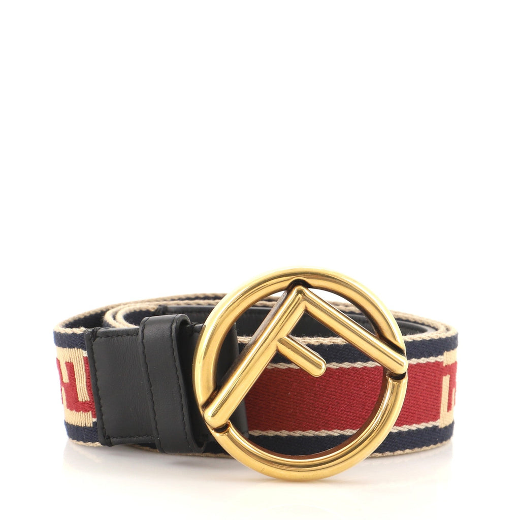 F is Fendi Belt Canvas Wide 100