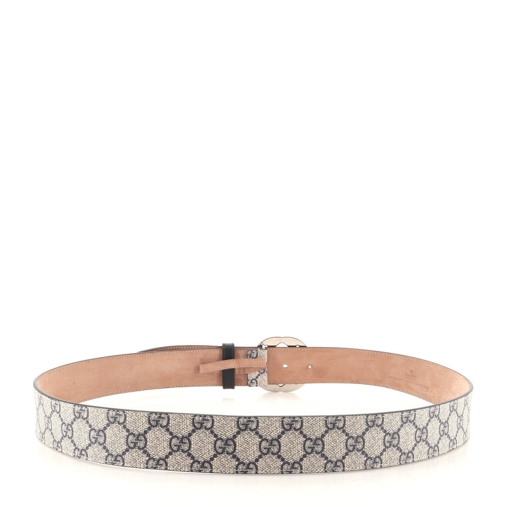 Interlocking G Belt GG Coated Canvas Wide 110