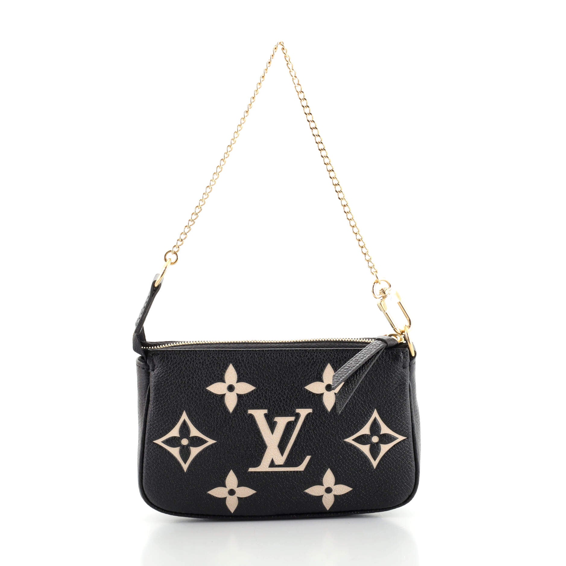 Pochette Accessoires Bicolor Monogram Empreinte Giant Mini