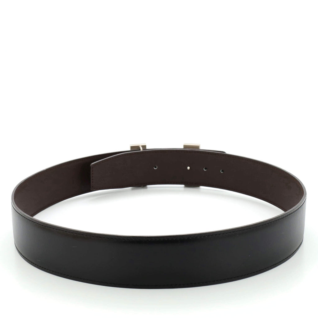 Constance Reversible Belt Leather Wide 80