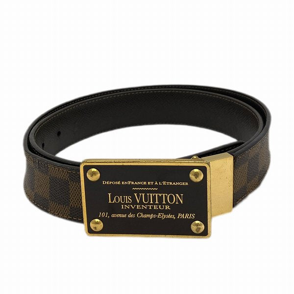Louis Vuitton Sangle Aventure Damier Belt