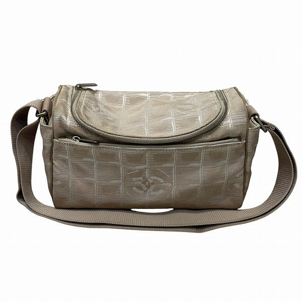 Chanel New Travel Nylon Canvas Shoulder Bag