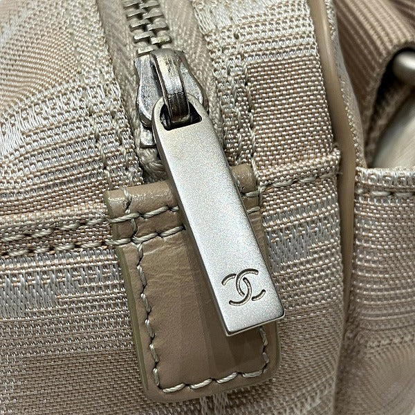 Chanel New Travel Nylon Canvas Shoulder Bag