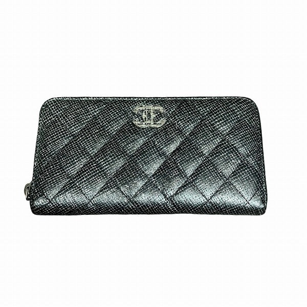 Chanel Chain Me Matelasse Leather Long Wallet