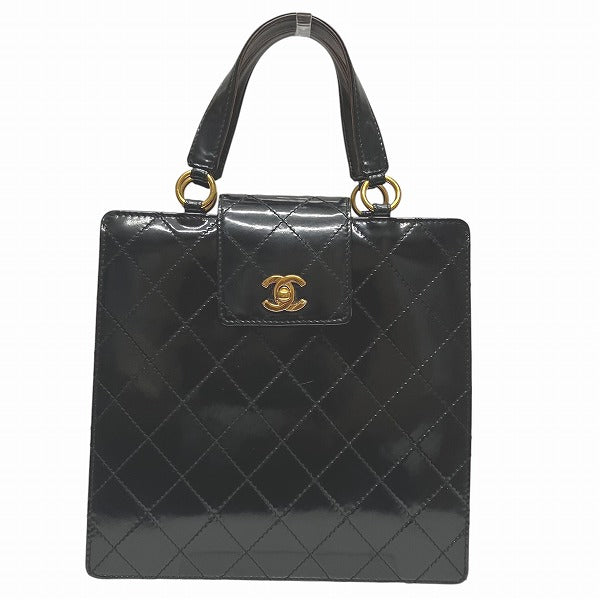 Chanel Matelasse Patent Leather Handbag