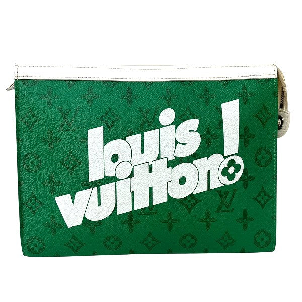 Louis Vuitton Pochette Voyage MM Monogram Clutch Bag