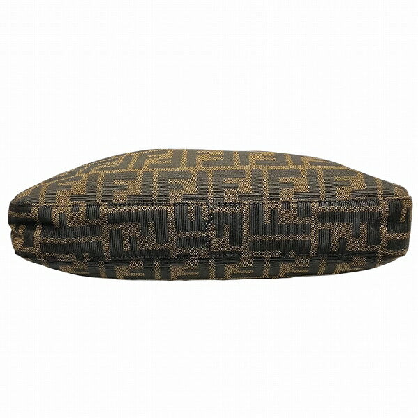 Fendi Zucca Canvas Shoulder Bag