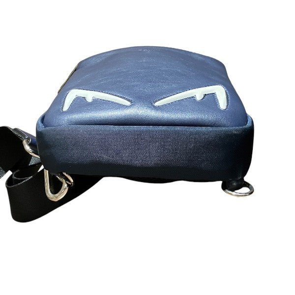 Fendi Monster Leather Shoulder Bag