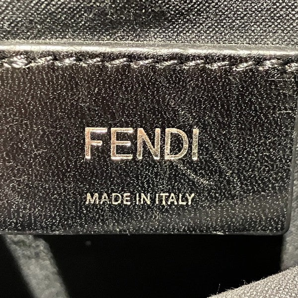 Fendi Monster Leather Shoulder Bag