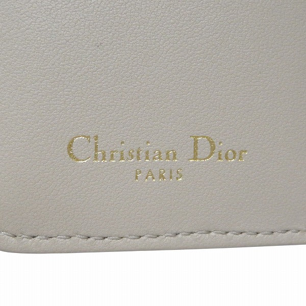 Dior Caro Leather Bifold Wallet