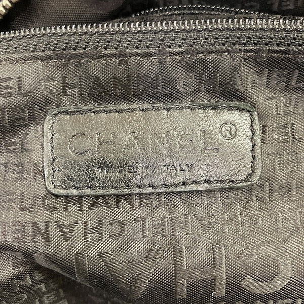 Chanel Choco Bar Calfskin Tote Bag