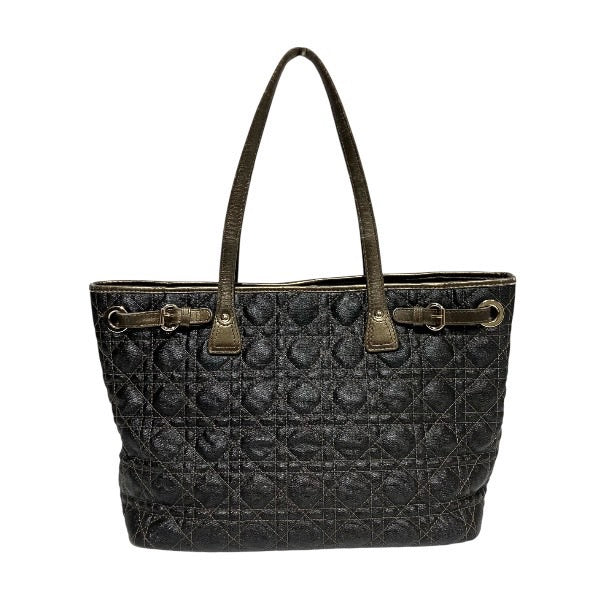 Dior Panarea Canvas Leather Tote Bag