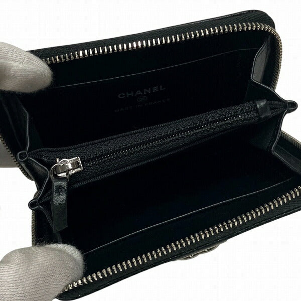 Chanel Boy CHANEL Caviar Coin Case