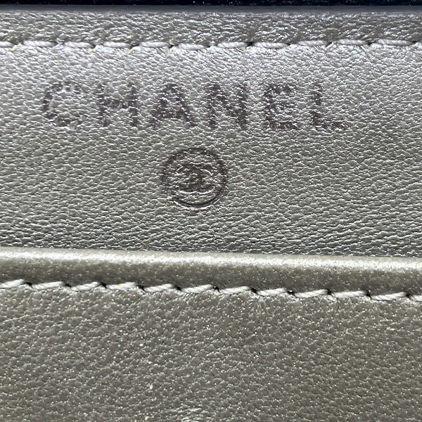 Chanel Camellia Leather Long Wallet