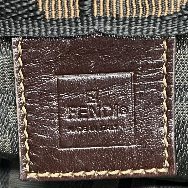 Fendi Zucca Nylon Canvas Tote Bag