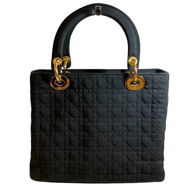 Dior Lady Dior Canvas Handbag