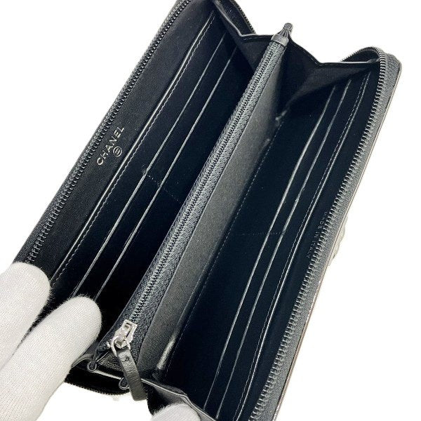 Chanel Boy Chanel Patent Leather Long Wallet