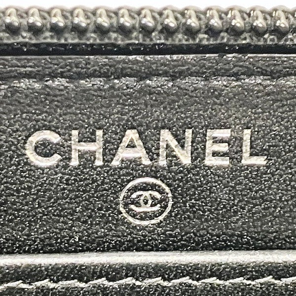 Chanel Boy Chanel Patent Leather Long Wallet