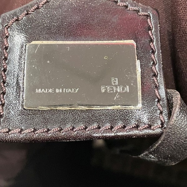 Fendi Zucca Canvas Handbag