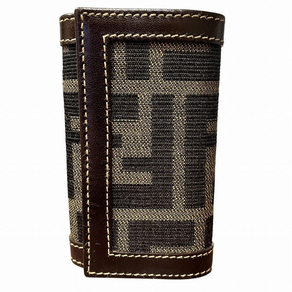 Fendi Zucca Canvas Key Case